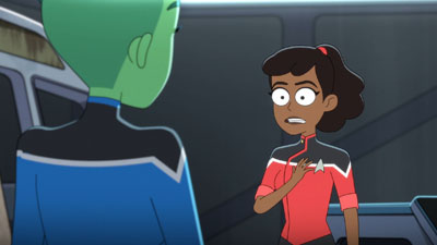 Star Trek: Lower Decks Screencaps "We'll Always Have Tom Paris" (S2:E3)