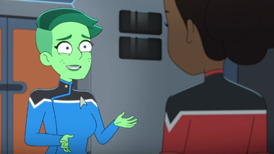 Star Trek: Lower Decks Screencaps "We'll Always Have Tom Paris" (S2:E3)