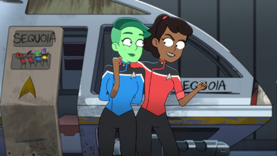 Star Trek: Lower Decks Screencaps "We'll Always Have Tom Paris" (S2:E3)