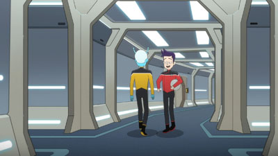 Star Trek: Lower Decks Screencaps "We'll Always Have Tom Paris" (S2:E3)