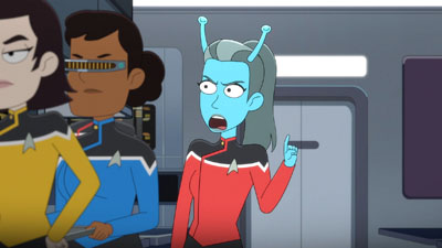 Star Trek: Lower Decks Screencaps "We'll Always Have Tom Paris" (S2:E3)