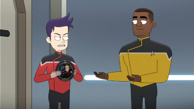 Star Trek: Lower Decks Screencaps "We'll Always Have Tom Paris" (S2:E3)