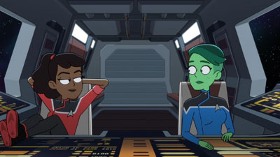 Star Trek: Lower Decks Screencaps "We'll Always Have Tom Paris" (S2:E3)