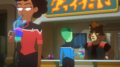 Star Trek: Lower Decks Screencaps "We'll Always Have Tom Paris" (S2:E3)