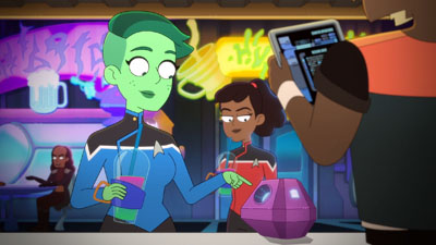 Star Trek: Lower Decks Screencaps "We'll Always Have Tom Paris" (S2:E3)
