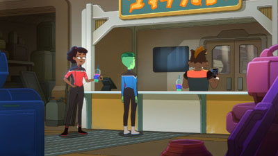 Star Trek: Lower Decks Screencaps "We'll Always Have Tom Paris" (S2:E3)