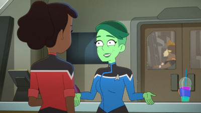 Star Trek: Lower Decks Screencaps "We'll Always Have Tom Paris" (S2:E3)