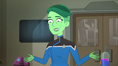 Star Trek: Lower Decks Screencaps "We'll Always Have Tom Paris" (S2:E3)