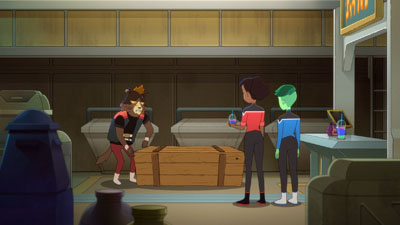 Star Trek: Lower Decks Screencaps "We'll Always Have Tom Paris" (S2:E3)