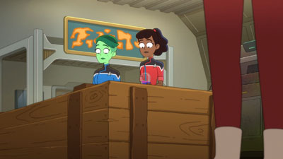 Star Trek: Lower Decks Screencaps "We'll Always Have Tom Paris" (S2:E3)
