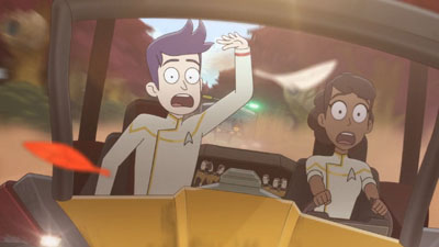Star Trek: Lower Decks Screencaps "An Embarrassment of Dooplers" (S2:E5)