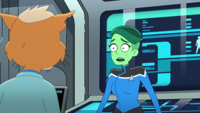Star Trek: Lower Decks Screencaps "Where Pleasant Fountains Lie" (S2:E7)