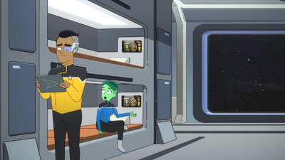 Star Trek: Lower Decks Screencaps "Where Pleasant Fountains Lie" (S2:E7)