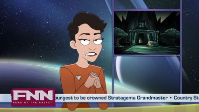Star Trek: Lower Decks Screencaps "Grounded" (S3:E1)