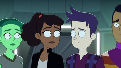 Star Trek: Lower Decks Screencaps "Grounded" (S3:E1)