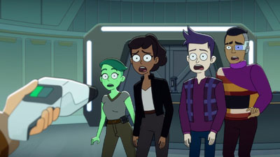 Star Trek: Lower Decks Screencaps "Grounded" (S3:E1)