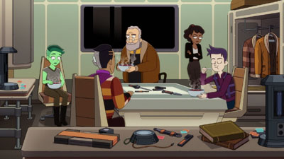 Star Trek: Lower Decks Screencaps "Grounded" (S3:E1)