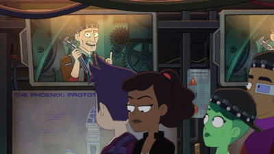 Star Trek: Lower Decks Screencaps "Grounded" (S3:E1)