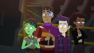 Star Trek: Lower Decks Screencaps "Grounded" (S3:E1)