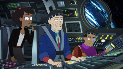 Star Trek: Lower Decks Screencaps "Grounded" (S3:E1)