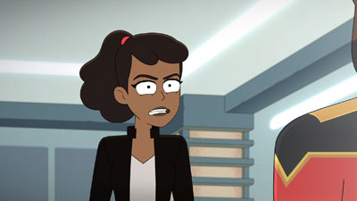 Star Trek: Lower Decks Screencaps "Grounded" (S3:E1)