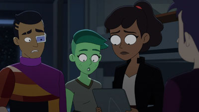 Star Trek: Lower Decks Screencaps "Grounded" (S3:E1)