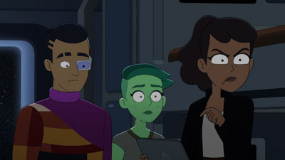 Star Trek: Lower Decks Screencaps "Grounded" (S3:E1)