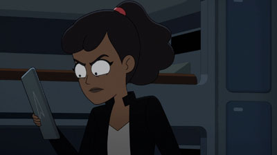 Star Trek: Lower Decks Screencaps "Grounded" (S3:E1)