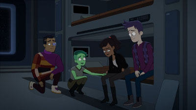 Star Trek: Lower Decks Screencaps "Grounded" (S3:E1)