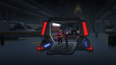 Star Trek: Lower Decks Screencaps "Grounded" (S3:E1)