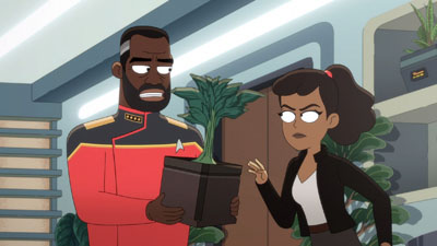 Star Trek: Lower Decks Screencaps "Grounded" (S3:E1)