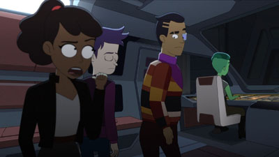 Star Trek: Lower Decks Screencaps "Grounded" (S3:E1)