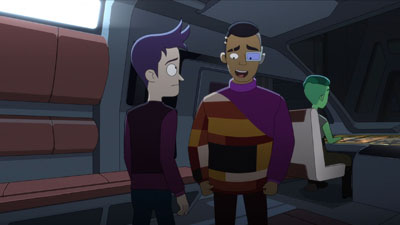 Star Trek: Lower Decks Screencaps "Grounded" (S3:E1)