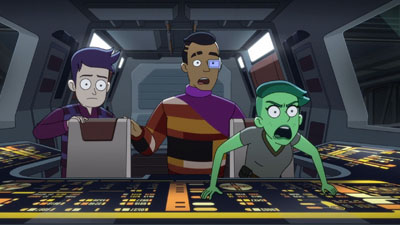 Star Trek: Lower Decks Screencaps "Grounded" (S3:E1)