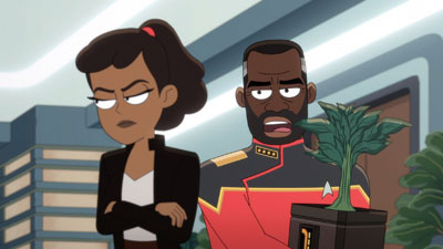 Star Trek: Lower Decks Screencaps "Grounded" (S3:E1)