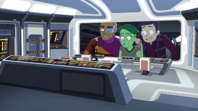 Star Trek: Lower Decks Screencaps "Grounded" (S3:E1)