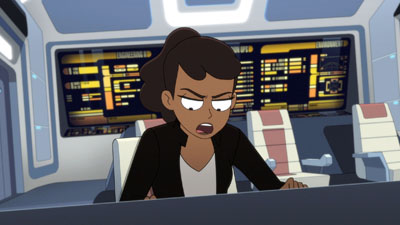 Star Trek: Lower Decks Screencaps "Grounded" (S3:E1)