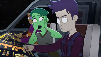 Star Trek: Lower Decks Screencaps "Grounded" (S3:E1)