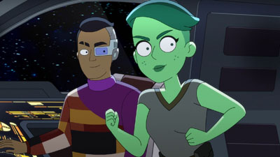 Star Trek: Lower Decks Screencaps "Grounded" (S3:E1)