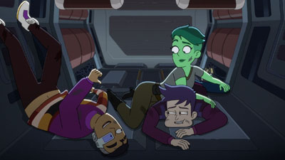 Star Trek: Lower Decks Screencaps "Grounded" (S3:E1)