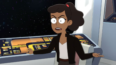 Star Trek: Lower Decks Screencaps "Grounded" (S3:E1)