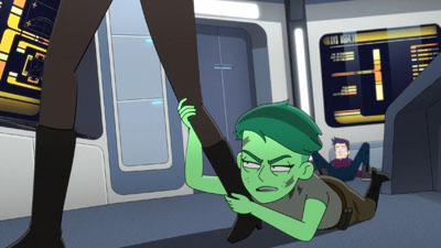 Star Trek: Lower Decks Screencaps "Grounded" (S3:E1)