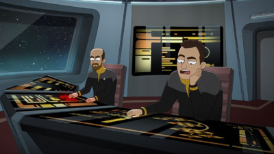 Star Trek: Lower Decks Screencaps "Grounded" (S3:E1)