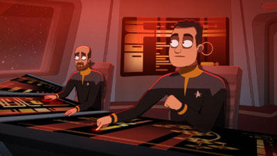 Star Trek: Lower Decks Screencaps "Grounded" (S3:E1)