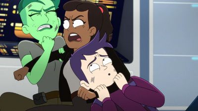 Star Trek: Lower Decks Screencaps "Grounded" (S3:E1)