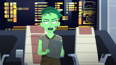 Star Trek: Lower Decks Screencaps "Grounded" (S3:E1)