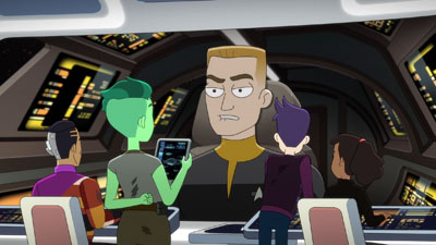 Star Trek: Lower Decks Screencaps "Grounded" (S3:E1)