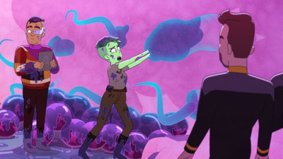 Star Trek: Lower Decks Screencaps "Grounded" (S3:E1)