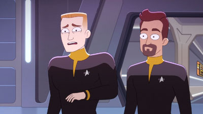 Star Trek: Lower Decks Screencaps "Grounded" (S3:E1)