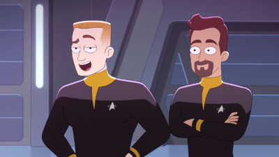 Star Trek: Lower Decks Screencaps "Grounded" (S3:E1)